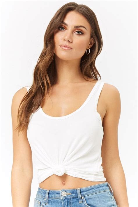 Shop Scoop Neck Tank Top For Women From Latest Collection At Forever 21 349616