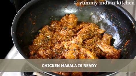 Chicken Masala Recipe Masala Gravy Yummy Indian Kitchen