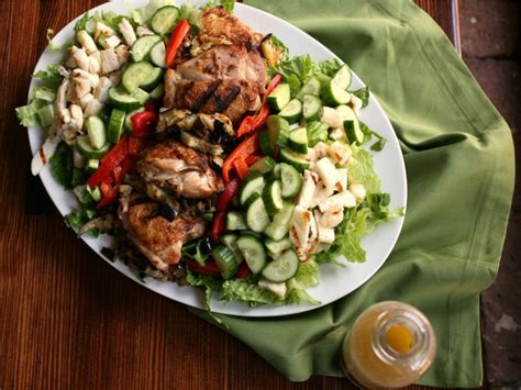 Composed Mediterranean Chicken Salad Recipes Cooking Channel Recipe