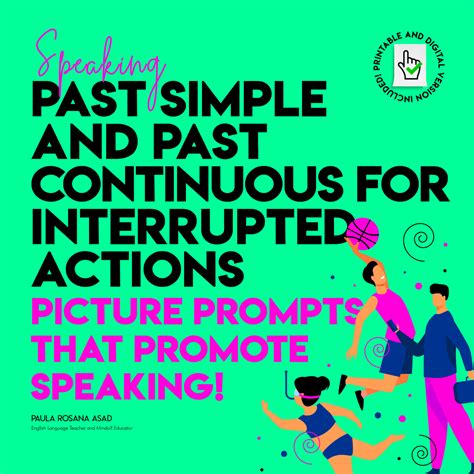Picture Prompts Past Simple And Continuous For Interrupted Actions