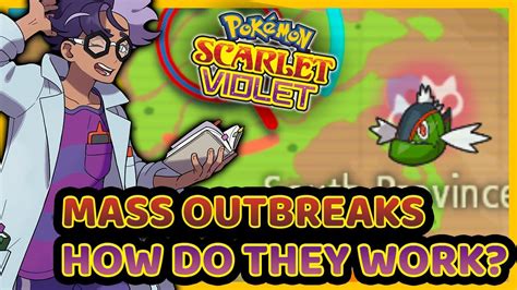 How Do Mass Outbreaks Work In Pokémon Scarlet And Violet Youtube