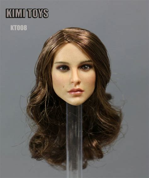 Kimi Toys Kt008 16 Long Hair Girl Head Sculpt For Female Phicen Body