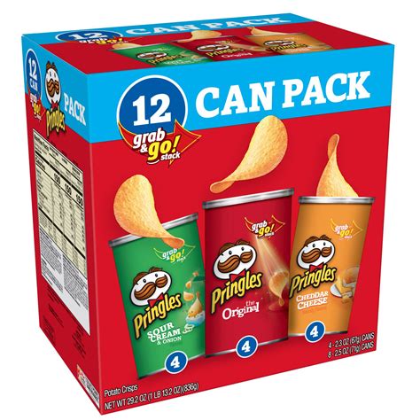 Pringles Variety Can Pack, 12 ct. - Walmart.com - Walmart.com