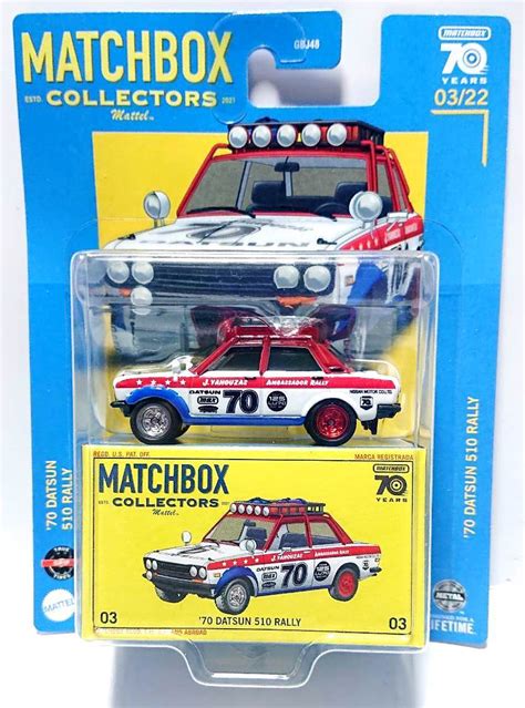 Yahooオークション Matchbox Collectors 70 Datsun 510 Rally