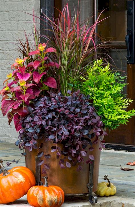 88 Amazing Fall Container Gardening Ideas 24
