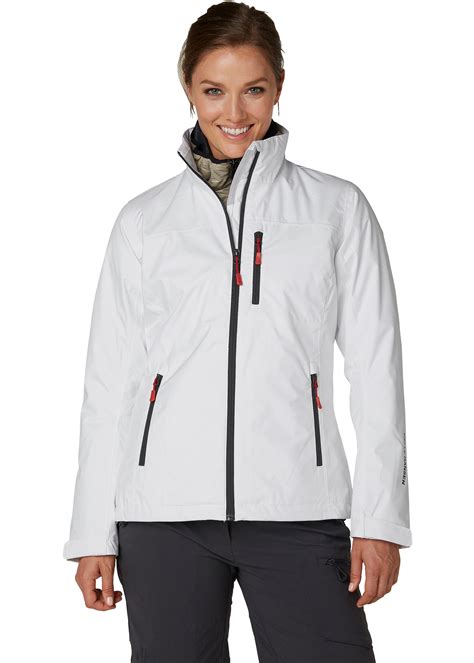 helly hansen crew midlayer jacket women white campz es