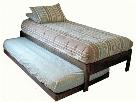 Extra Long Twin Bed Frame With Pop Up Trundle Twin Trundle Bed Twin