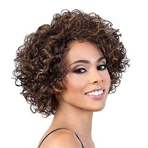 Buy Udu Short Curly Human Hair Wigs For Black Women Glueless Wigs Human Hair Short Curly Wigs