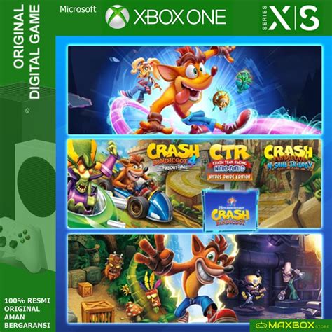 Crash Bandicoot Paquete Crashiversary Juego Original Xbox Shopee México