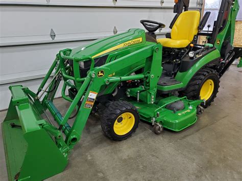 Price Drop John Deere 1025r Tractor Loader Mower And Backhoe Regreen