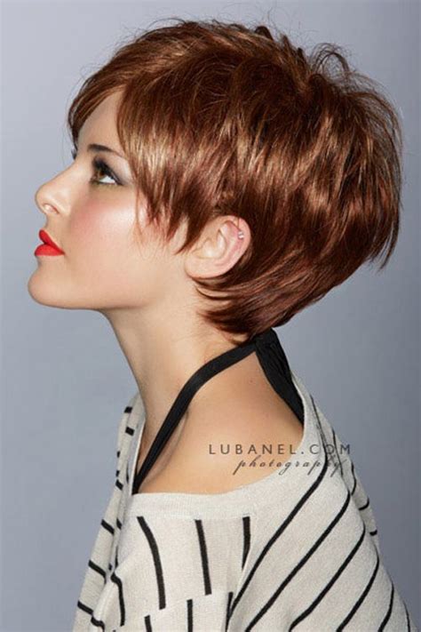 This gorgeous style gives you a feisty appearance. 17 Charming Super Short Hairstyles - Pretty Designs