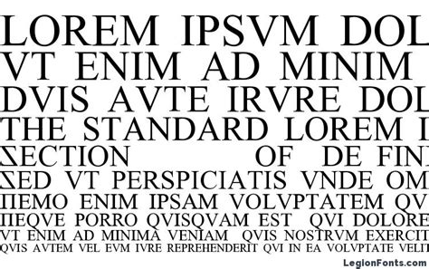 Empiric Roman Font Download Free Legionfonts