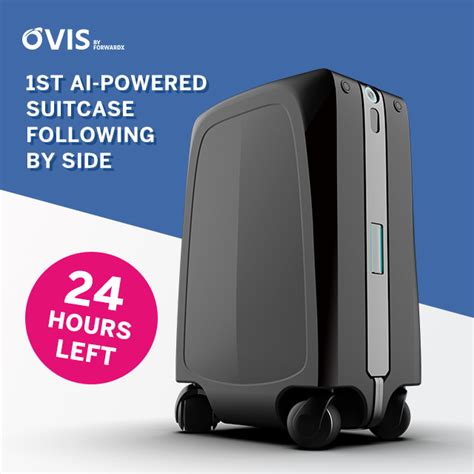 Track Ovis 1st Ai Powered Suitcase Following By Sides Indiegogo