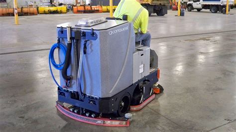 Commercial Floor Scrubbers And Sweepers Brisbane Conquest Equipment