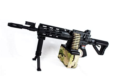 Cm16 Lmg 05j Black Gandg Aeg Langwaffen Airsoft Tab Airsoftstore