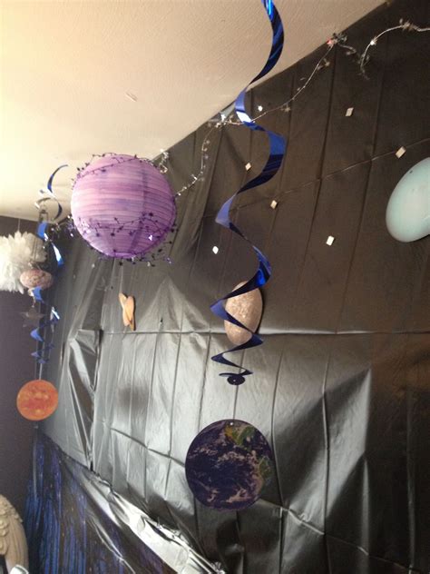 Pin By Mary Dorian On Theme Parties For My Daughter Outer Space Party