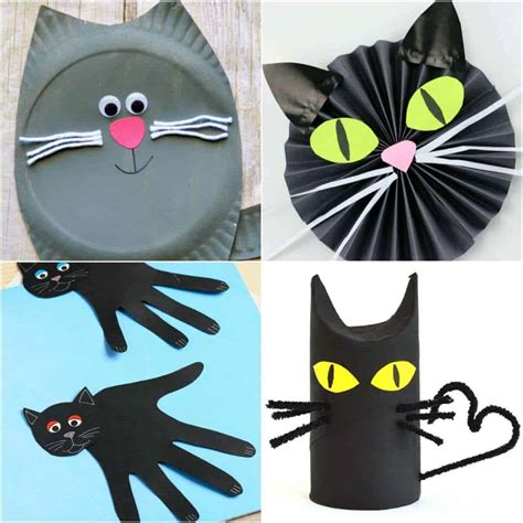 11 Fantastic Cat Themed Crafts For Kids · The Inspiration Edit
