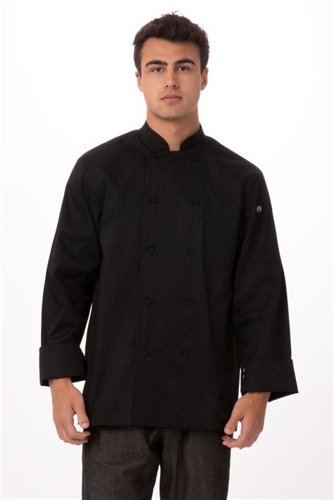 Chef Works Calgary Black Cool Vent Chef Jacket Jlls Blk S
