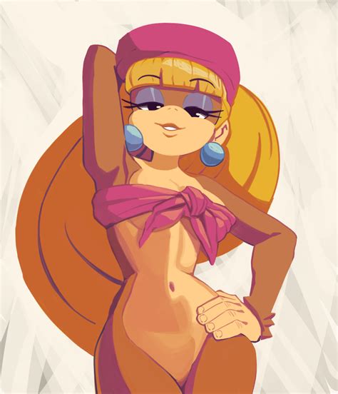 Rule 34 Blonde Hair Covered Breasts Dixie Kong Donkey Kong Series
