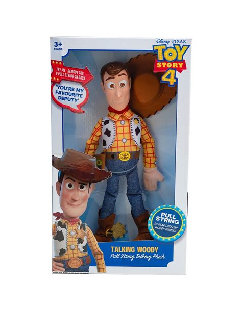 Pull String Talking Woody Plush Toy Story
