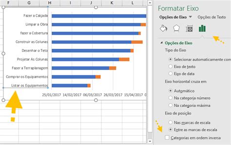 Exemplo De Grafico De Gantt No Excel Novo Exemplo