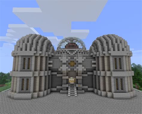 Spawn Building Town Hall Minecraft Project