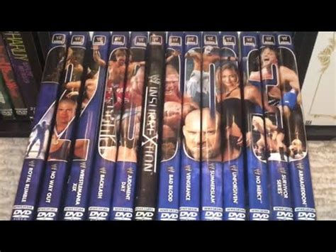 Wwe Ppv Dvd Collection Review Youtube