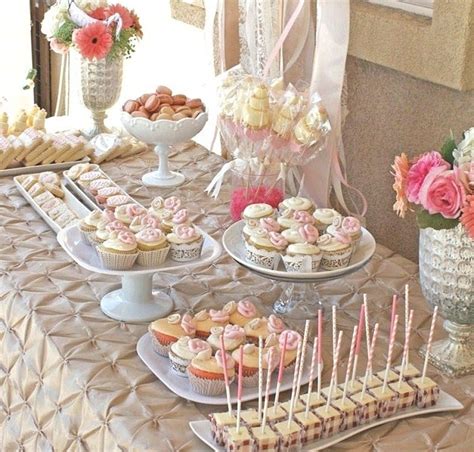 Romantic Bridal Shower Dessert Table Guest Feature Celebrations At Home