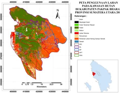 Hasil Dan Pembahasan Identifikasi Penggunaan Kawasan Hutan