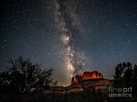 Sedona By Night Photograph By Corey Oneil Pixels