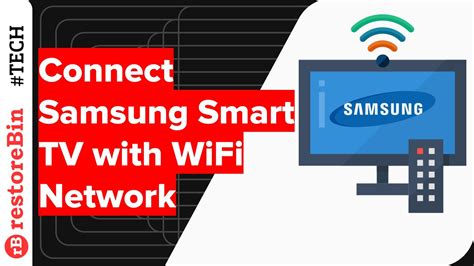 How To Connect Samsung Smart Tv To An Internet Wifi Connection 📺 Youtube