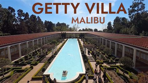 Visiting The Getty Villa Museum With Kids Malibu California Youtube