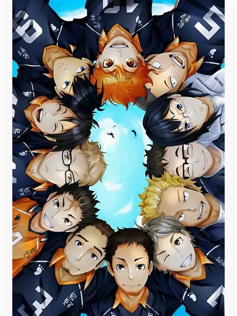 Team Karasuno Haikyu Poster For Sale By Dennislegendre Redbubble