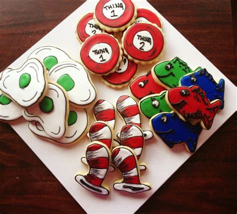 53 Best Images About Theme Drseuss Cookies On Pinterest