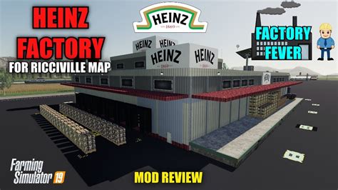 Heinz Factory Ricciville Mod Review Farming Simulator 19 Youtube