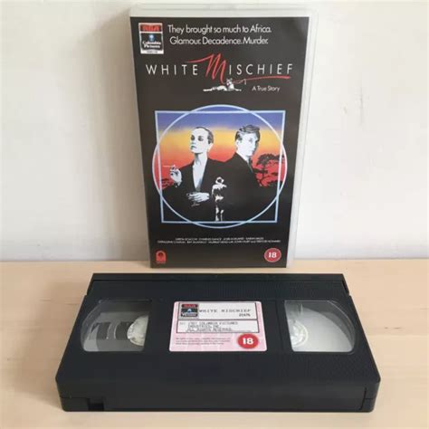 WHITE MISCHIEF VHS Tape Greta Scacchi Charles Dance FREE P P UK PicClick