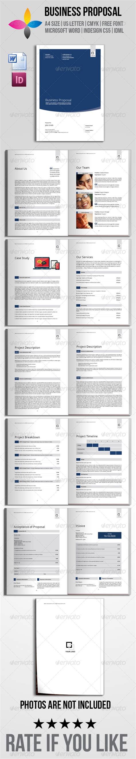 Business Proposal Template Docx Victoria Kellys Template