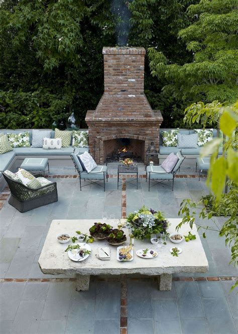 Ultimate Backyard Fireplace Sets The Outdoor Scene Home To Z In 2020