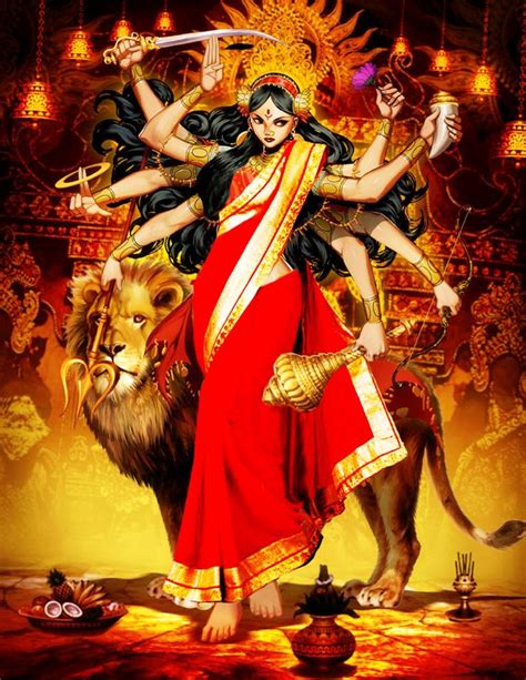Durga Maa By Ravimishra085 On DeviantArt Durga Maa Durga Durga Images