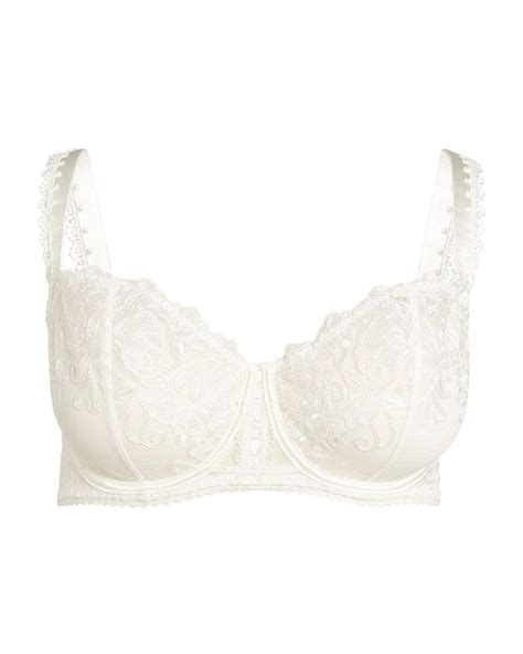 Aubade Lace Half Cup Pour Toujours Bra In White Lyst