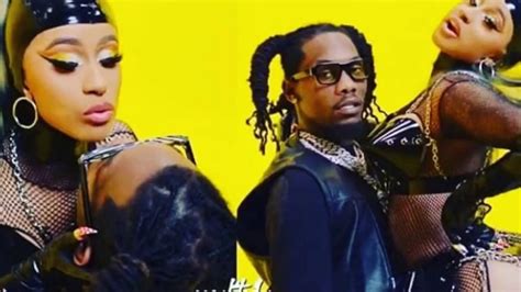 Offset Featuring Cardi B Clout Video Bts Clips Included Youtube