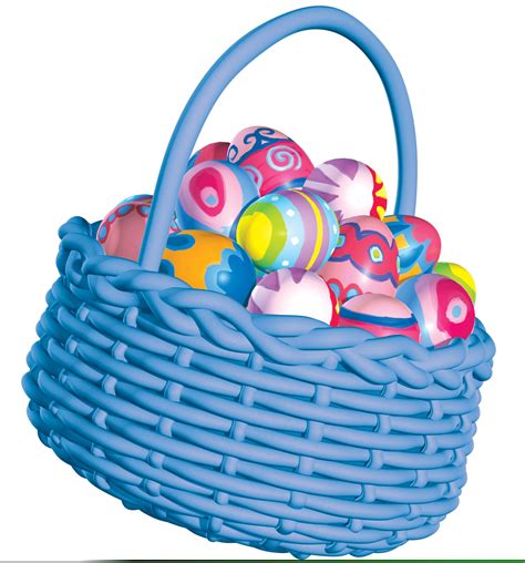 Basket Of Easter Eggs Clipart Free Images At Vector Clip