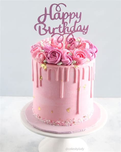 40 Beautiful Pink Cake Design Ideas The Wonder Cottage
