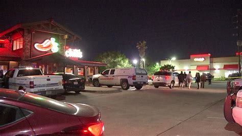 harris county deputy opens fire on man who allegedly tried to run over her in chili s parking