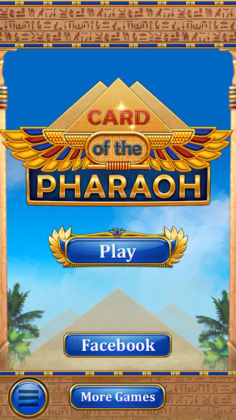 1 small game board ; Card of the Pharaoh - Free Solitaire Card Game - Android ...