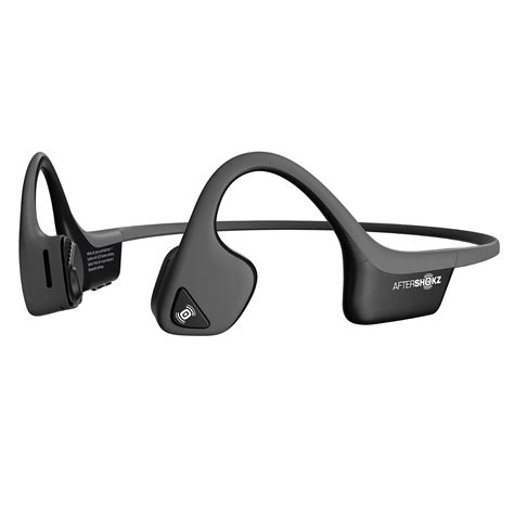 Aftershokz Air Open Ear Wireless Bone Conduction Headphones Slate Grey