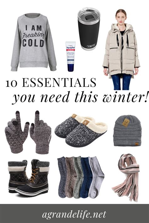 10 Essentials You Need This Winter A Grande Life