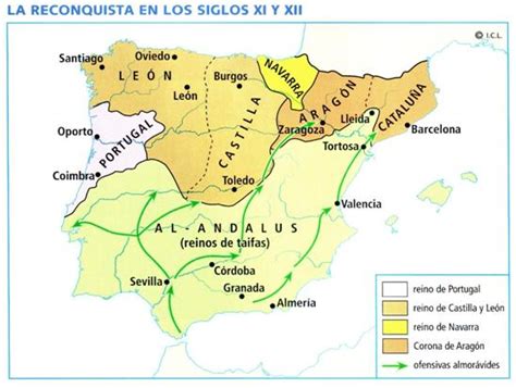 Ritual Árbol Genealógico Anticuado Reino De Castilla Mapa Gama De