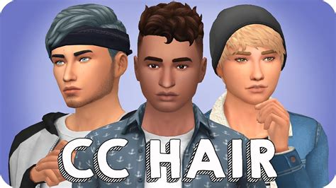 The Sims Maxis Match Custom Content Sims Hair Sims Hair Male Cloud Hot Girl