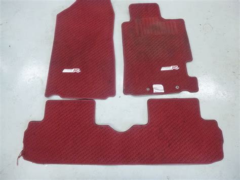 Toyota ipsum acm 21w jdm 2001~2007. Honda Integra DC5 Type R Red Floor Mat Set J048 JDM